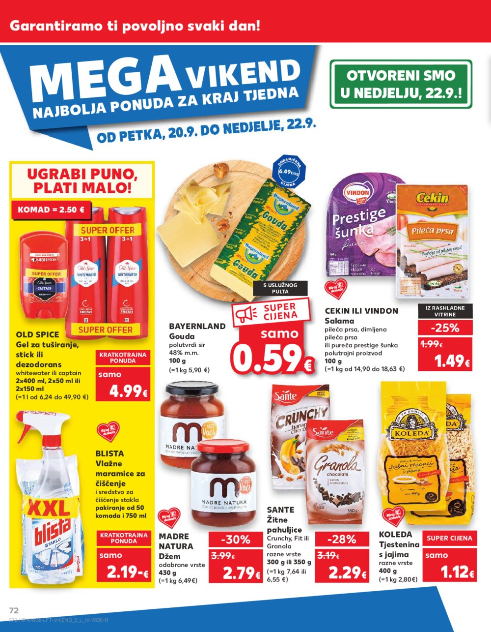 Kaufland katalog Akcija 18.09.-24.09.2024. Ivanec