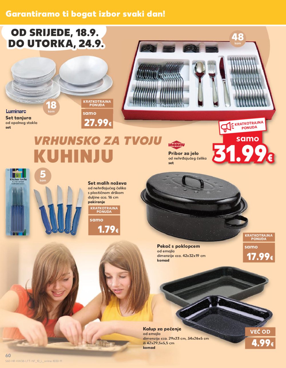 Kaufland katalog Akcija 18.09.-24.09.2024. Odabrane poslovnice