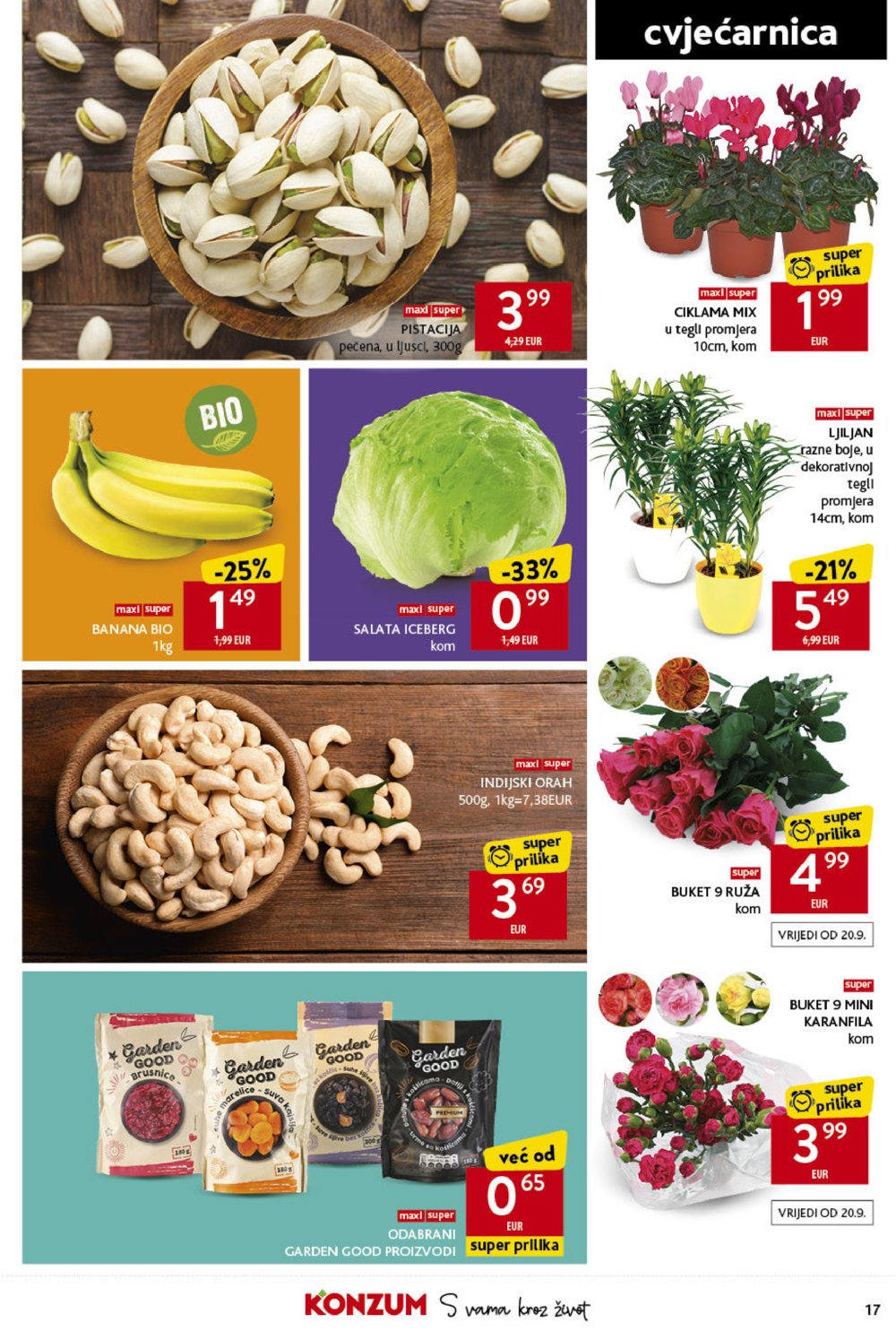 Konzum katalog akcija 19.09.-25.09.2024.