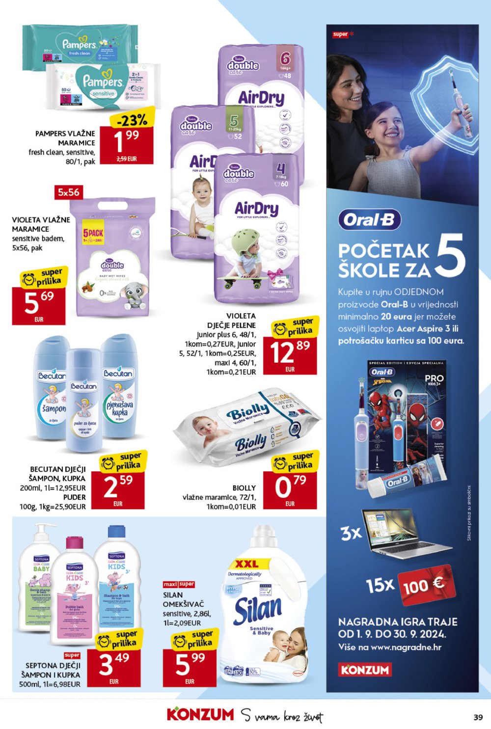 Konzum katalog akcija 19.09.-25.09.2024.