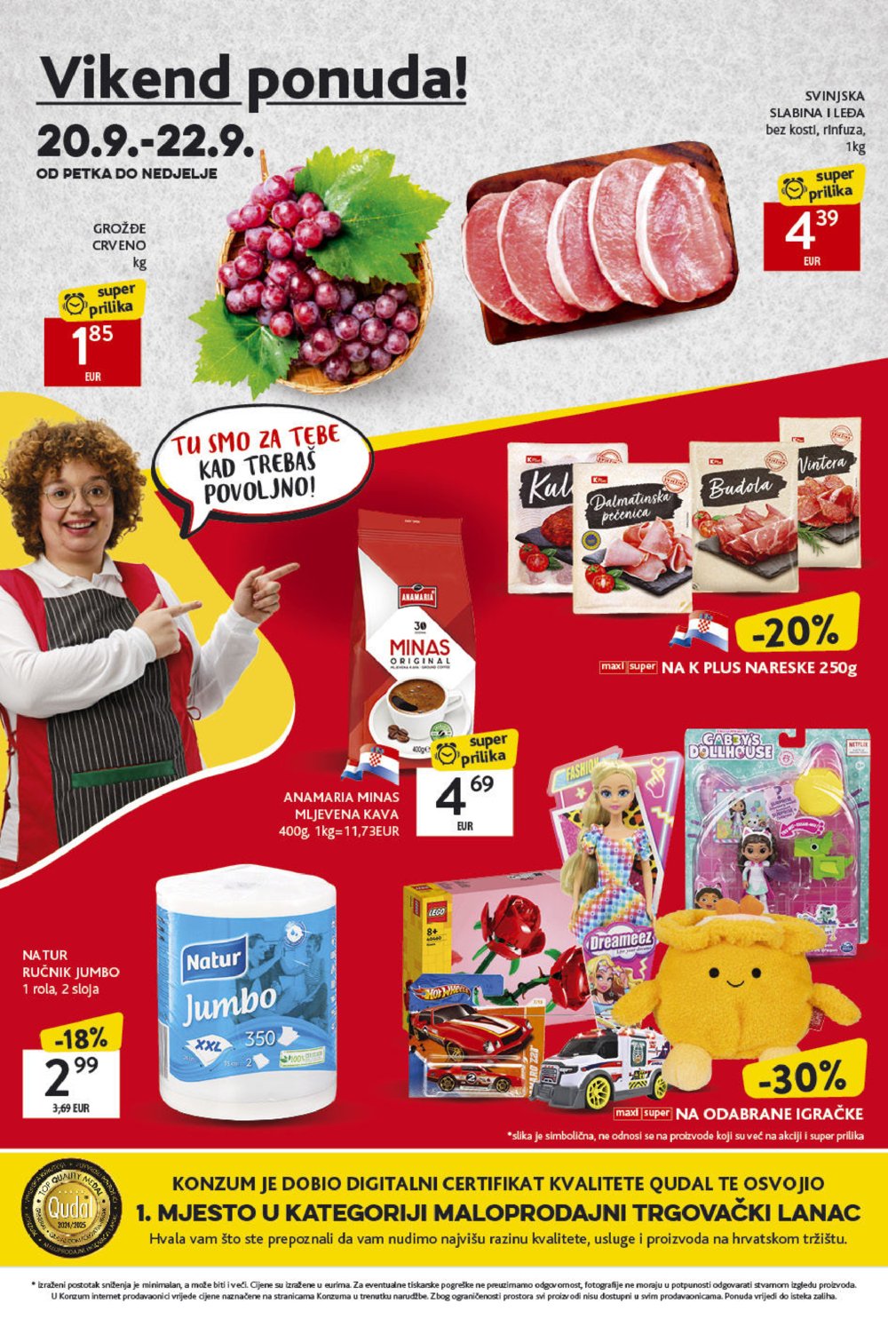 Konzum katalog akcija 19.09.-25.09.2024.