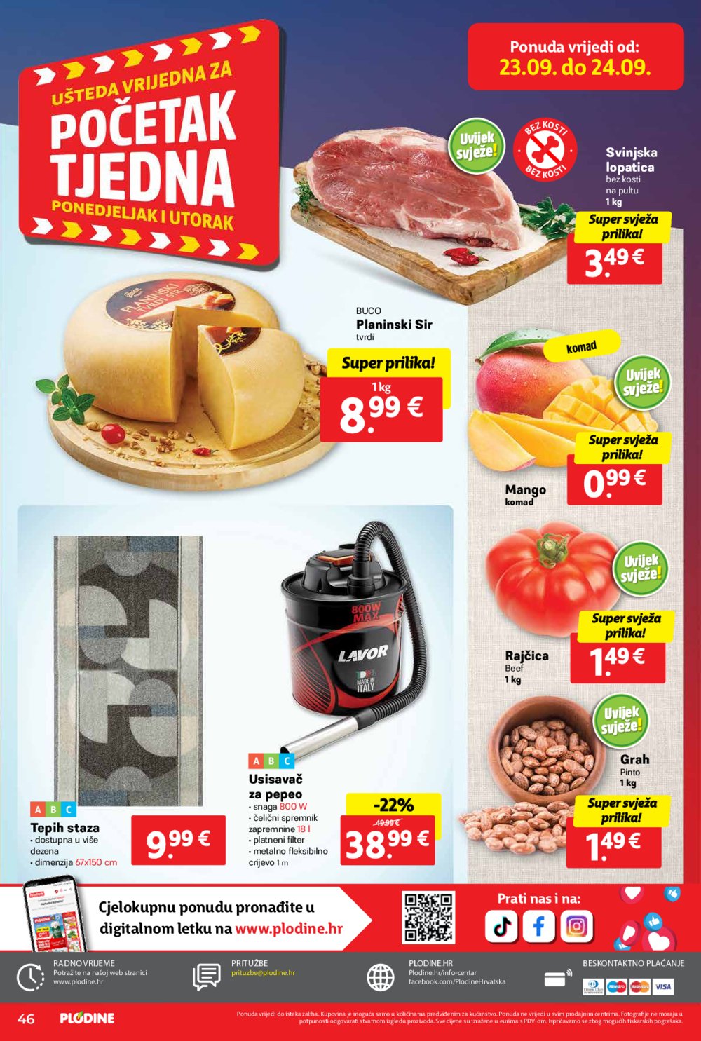 Plodine katalog Akcija 18.09.-24.09.2024.