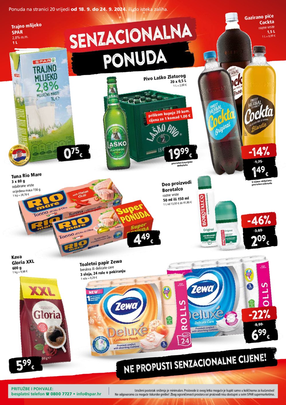 SPAR katalog Akcija 18.09.-24.09.2024.