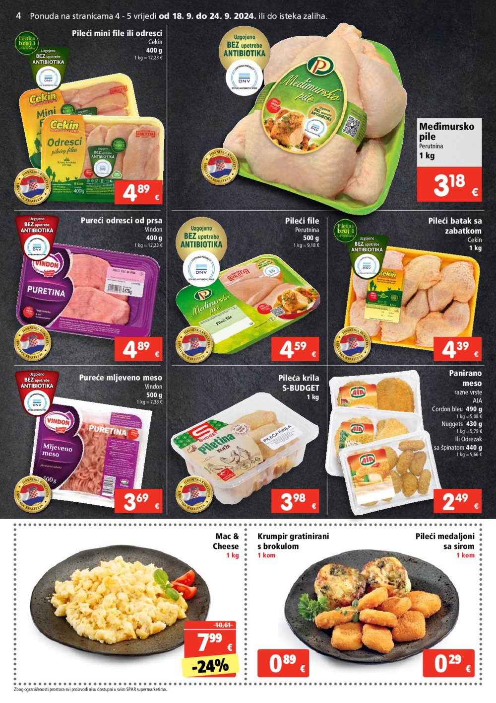 SPAR katalog Akcija 18.09.-24.09.2024.