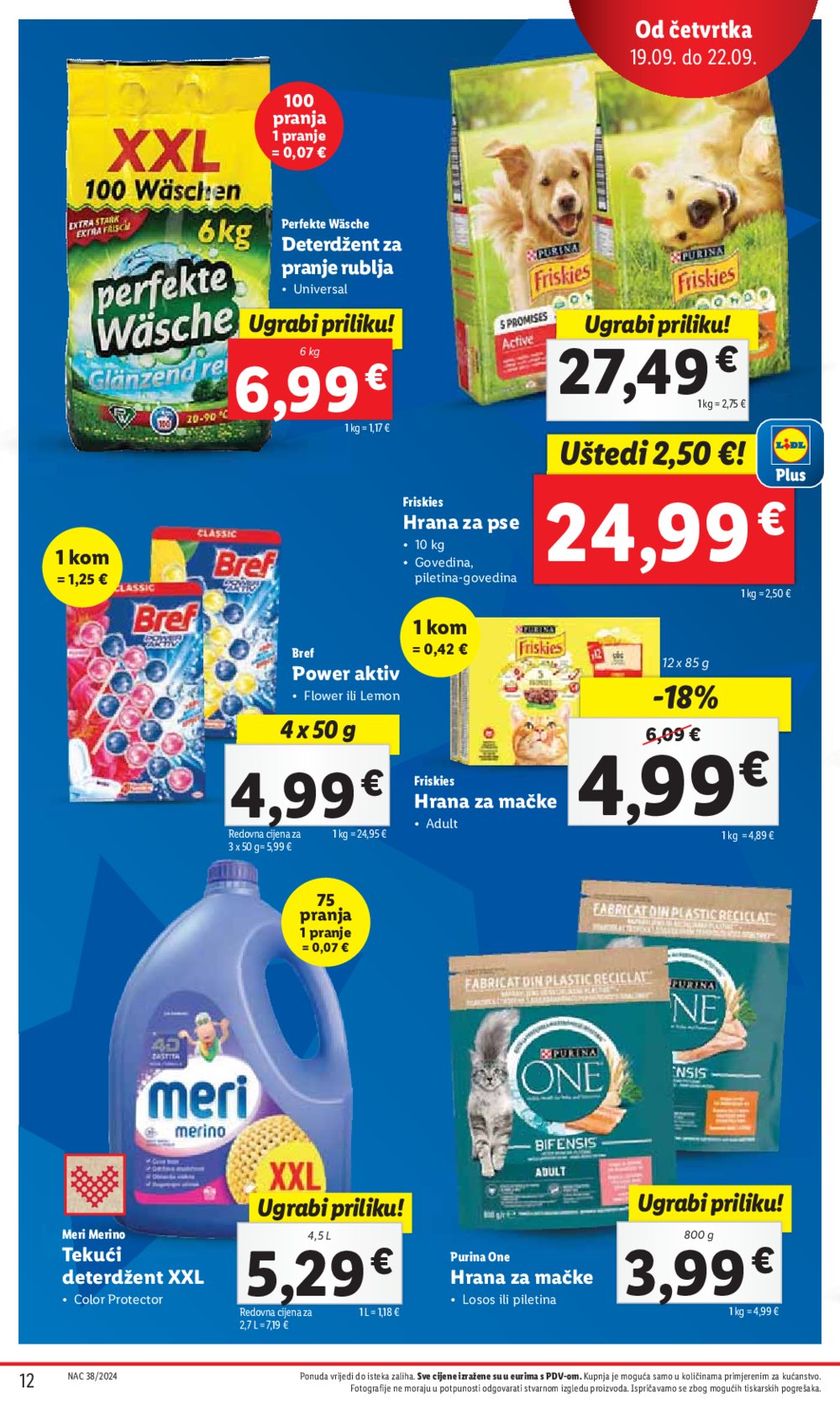 LIdl super ponuda od Četvrtka 19.09.-22.09.2024.