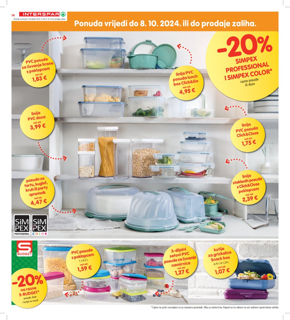 INTERSPAR katalog Akcija 25.09.-01.10.2024.