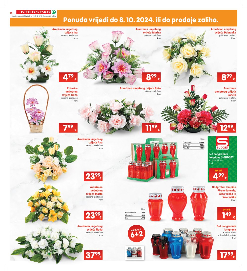 INTERSPAR katalog Akcija 25.09.-01.10.2024.