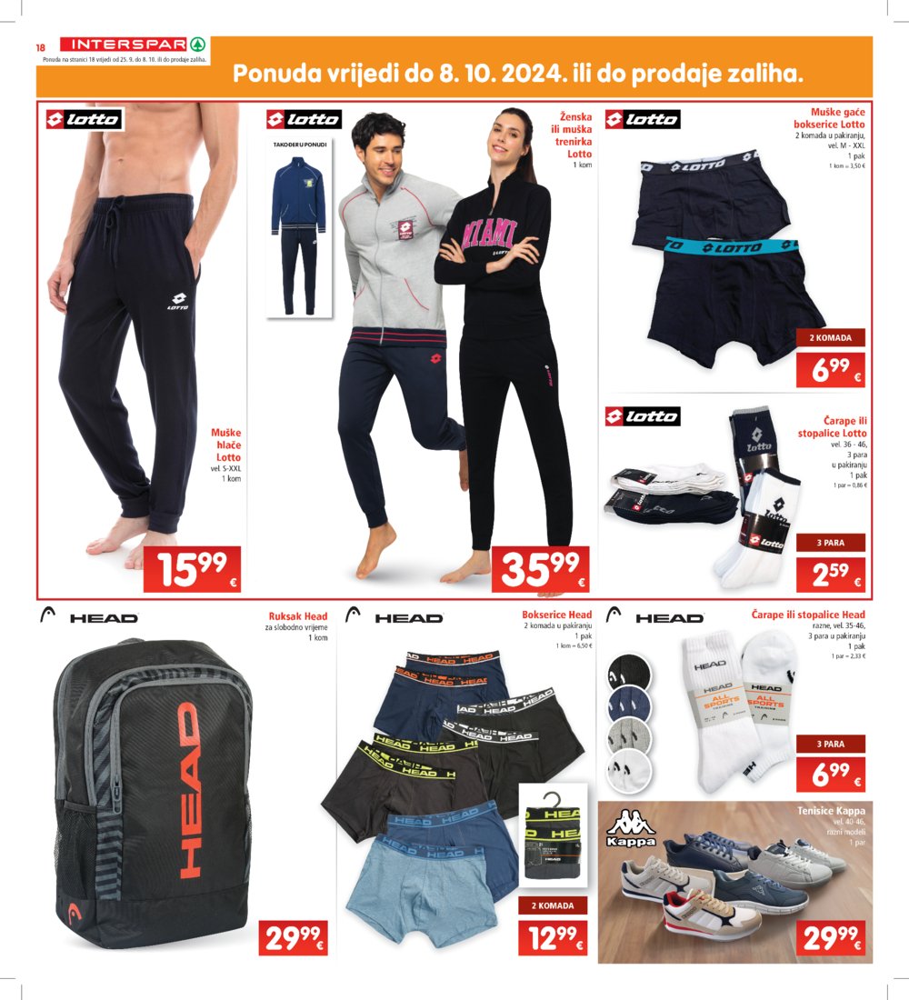 INTERSPAR katalog Akcija 25.09.-01.10.2024.