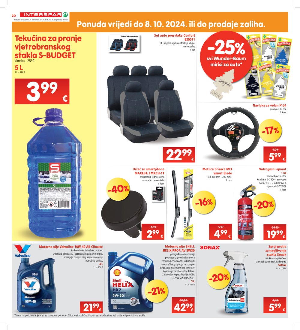 INTERSPAR katalog Akcija 25.09.-01.10.2024.