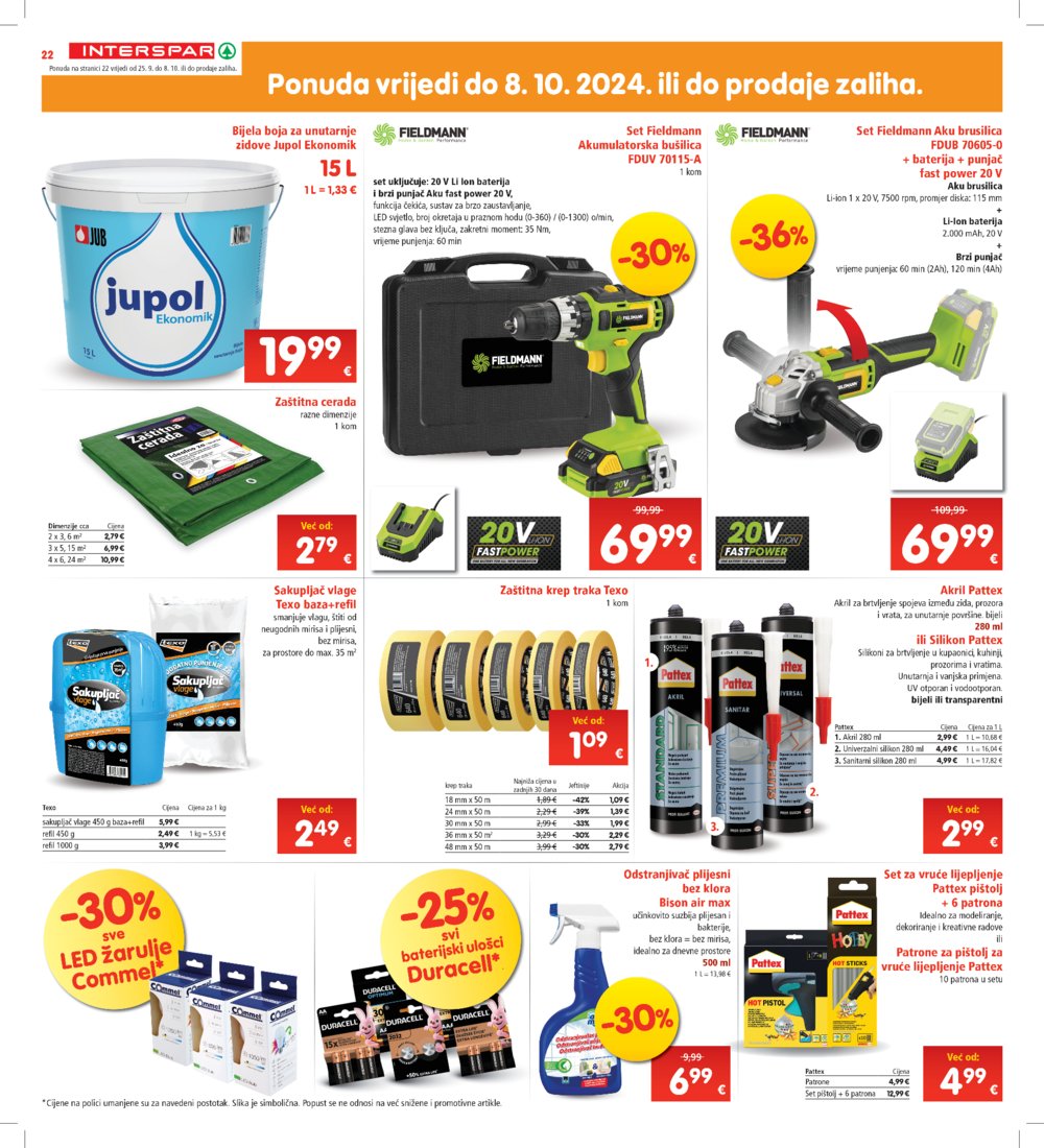 INTERSPAR katalog Akcija 25.09.-01.10.2024.