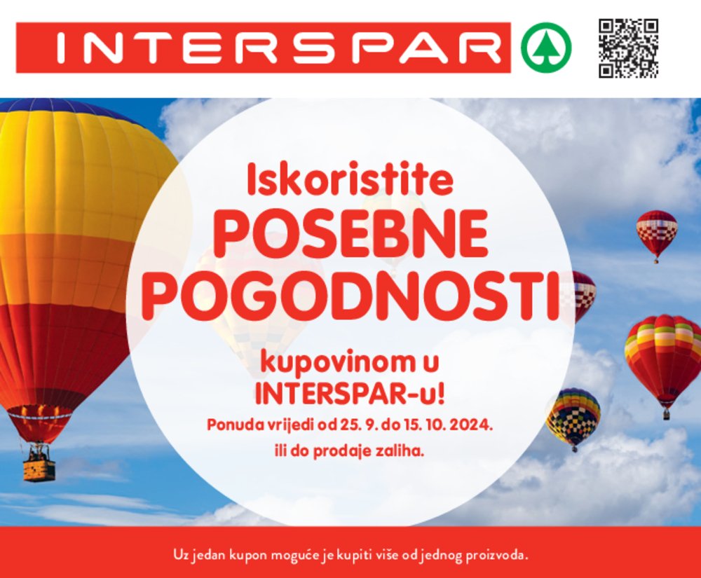 INTERSPAR katalog pogodnosti 25.09.-15.10.