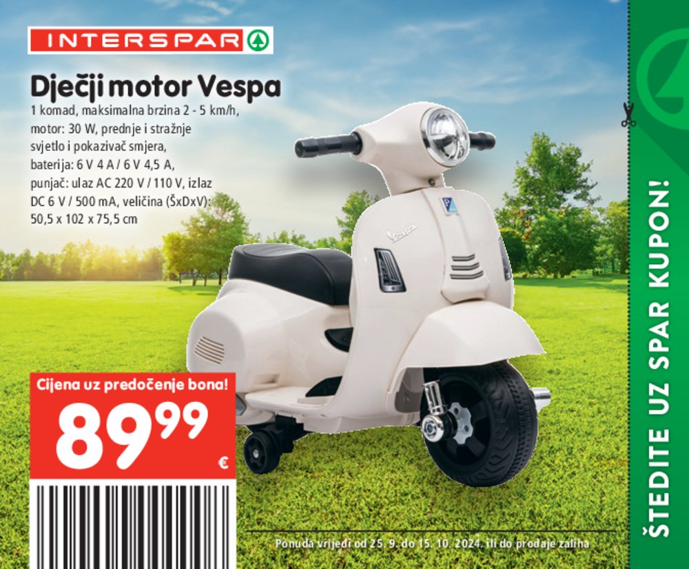 INTERSPAR katalog pogodnosti 25.09.-15.10.