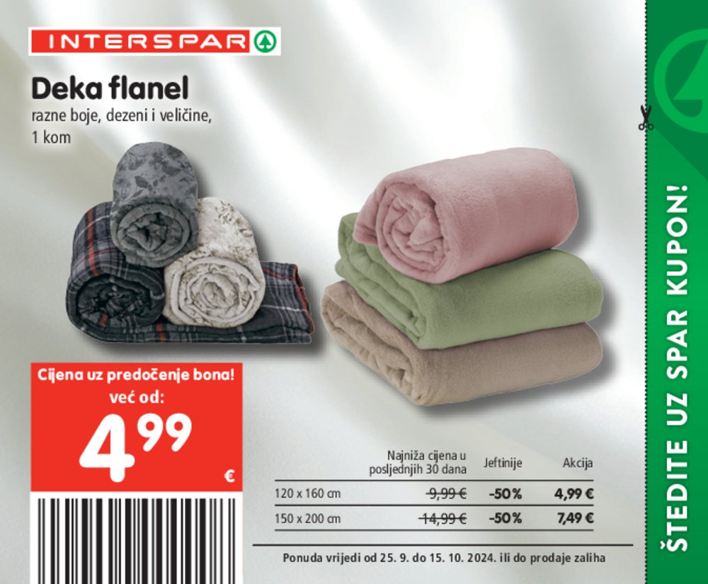 INTERSPAR katalog pogodnosti 25.09.-15.10.