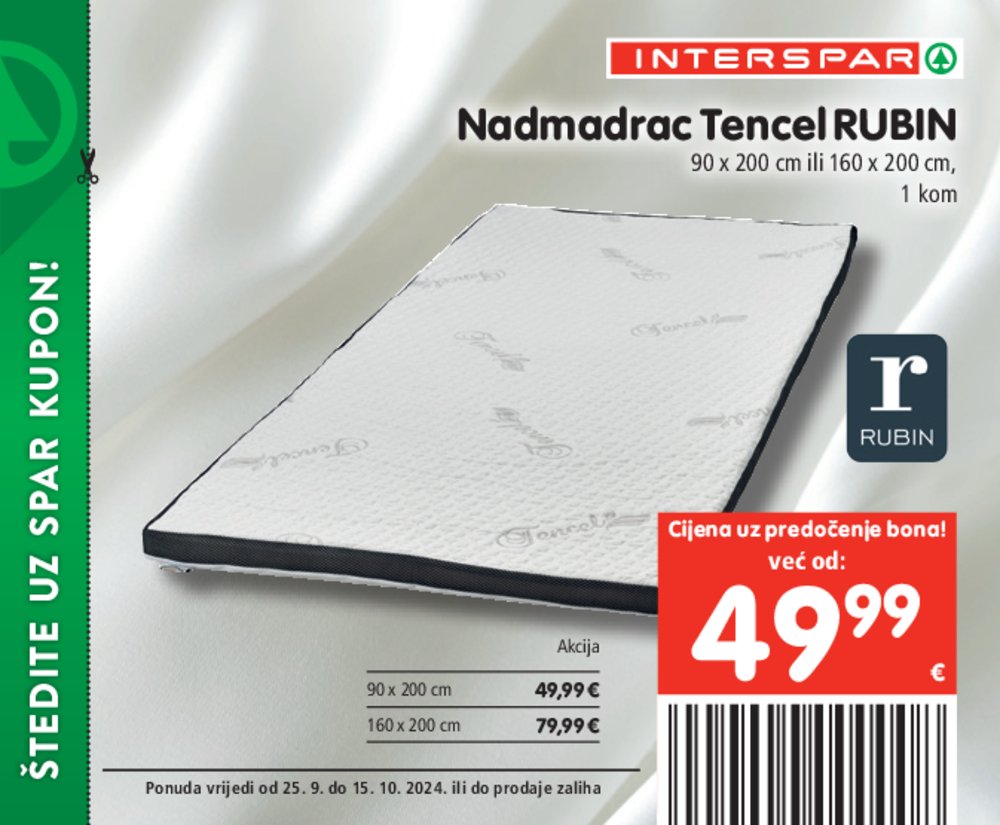 INTERSPAR katalog pogodnosti 25.09.-15.10.