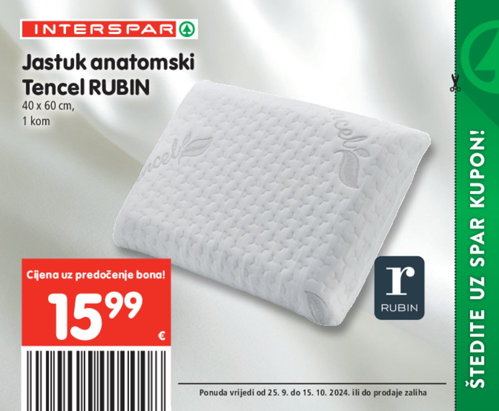 INTERSPAR katalog pogodnosti 25.09.-15.10.