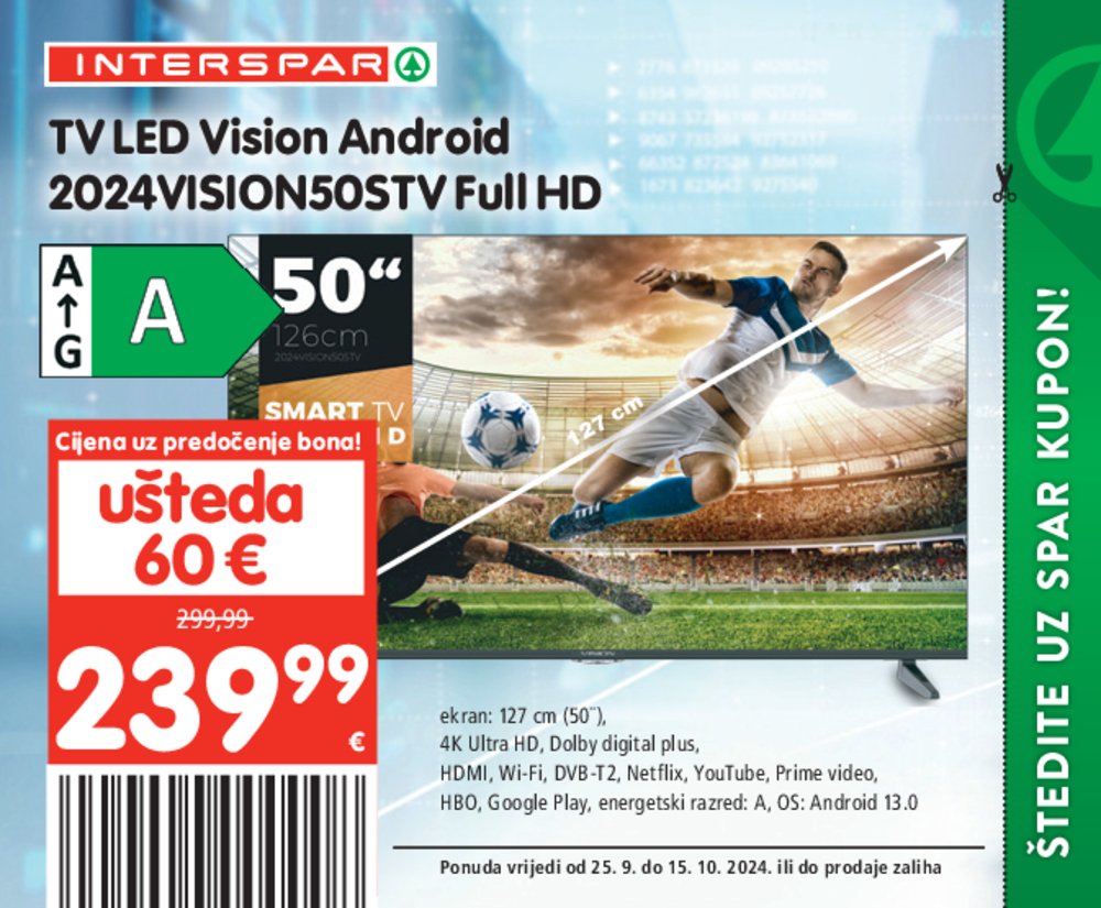 INTERSPAR katalog pogodnosti 25.09.-15.10.