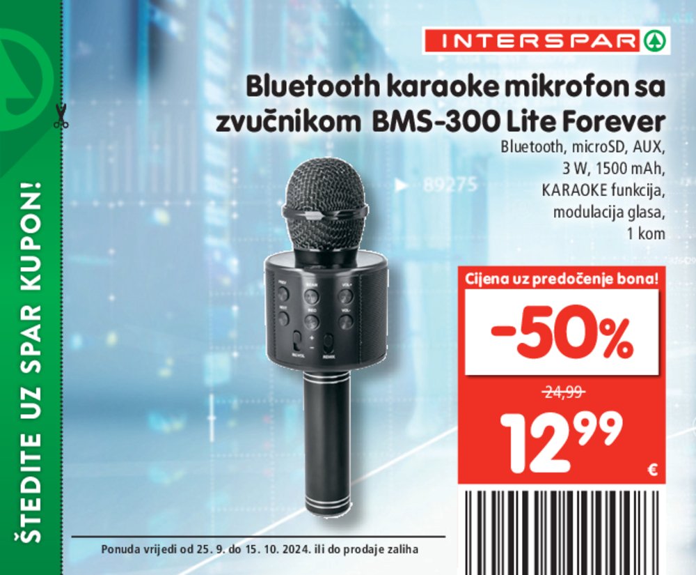 INTERSPAR katalog pogodnosti 25.09.-15.10.