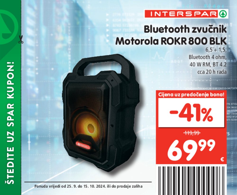 INTERSPAR katalog pogodnosti 25.09.-15.10.