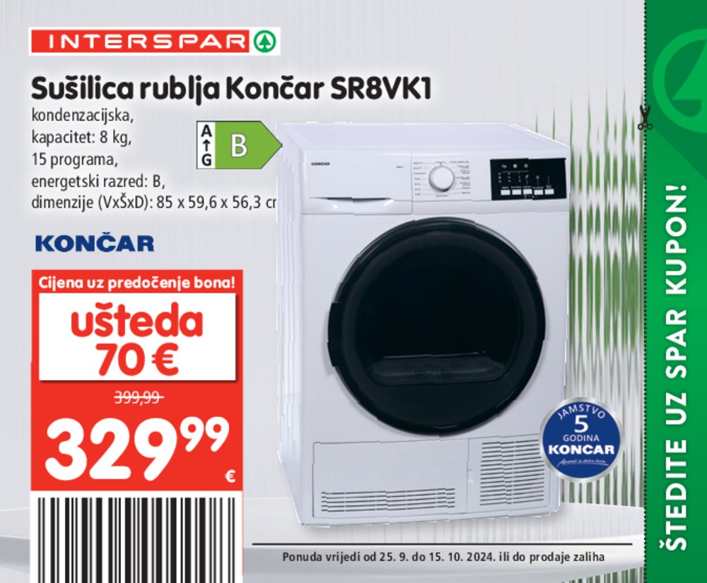 INTERSPAR katalog pogodnosti 25.09.-15.10.