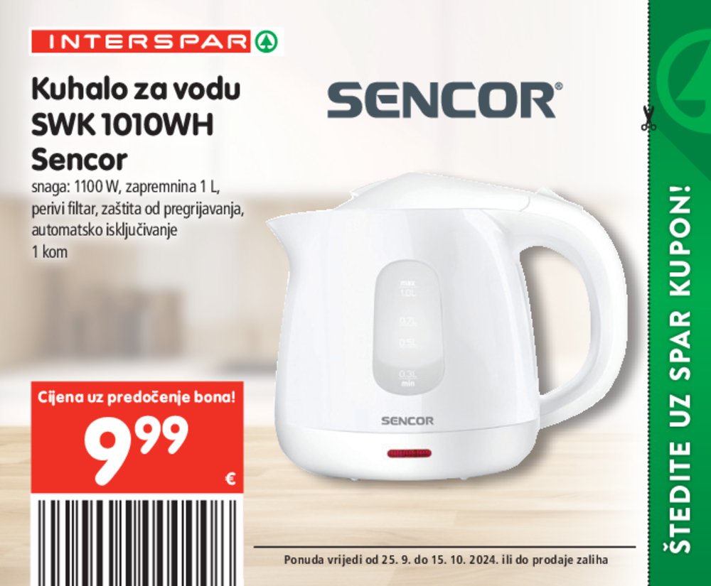 INTERSPAR katalog pogodnosti 25.09.-15.10.