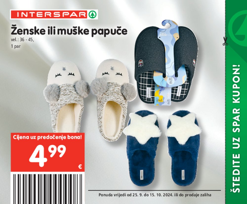 INTERSPAR katalog pogodnosti 25.09.-15.10.