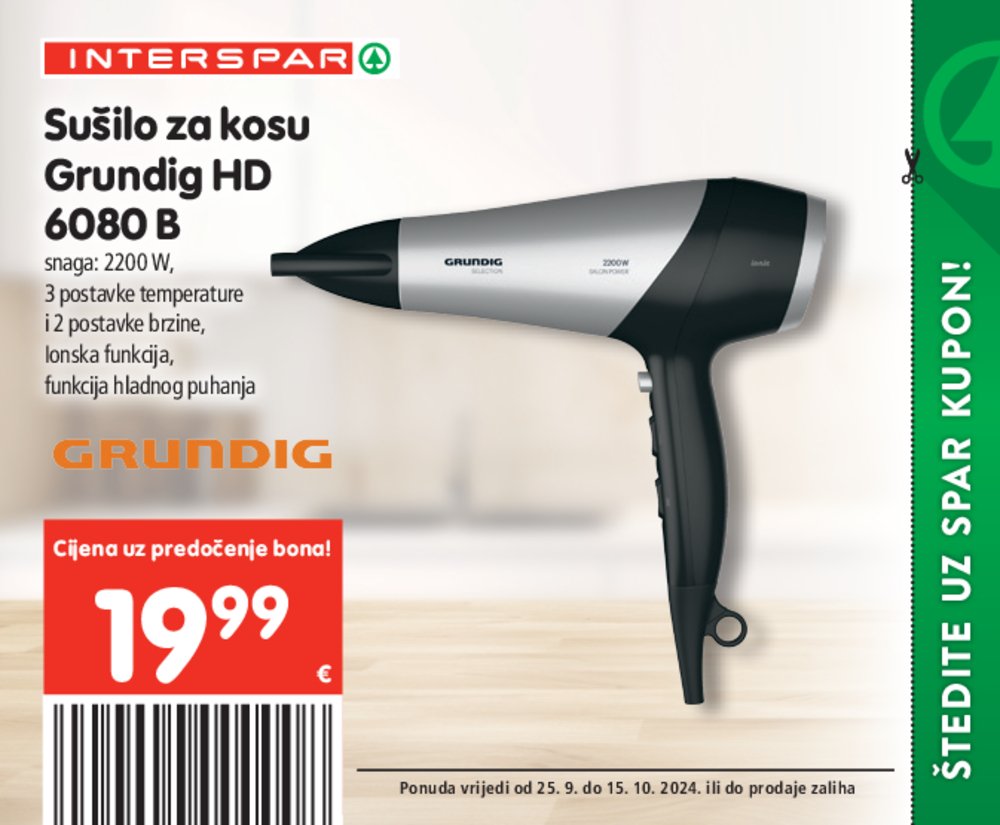 INTERSPAR katalog pogodnosti 25.09.-15.10.