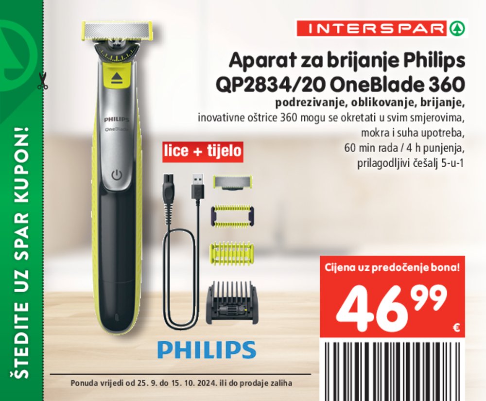 INTERSPAR katalog pogodnosti 25.09.-15.10.