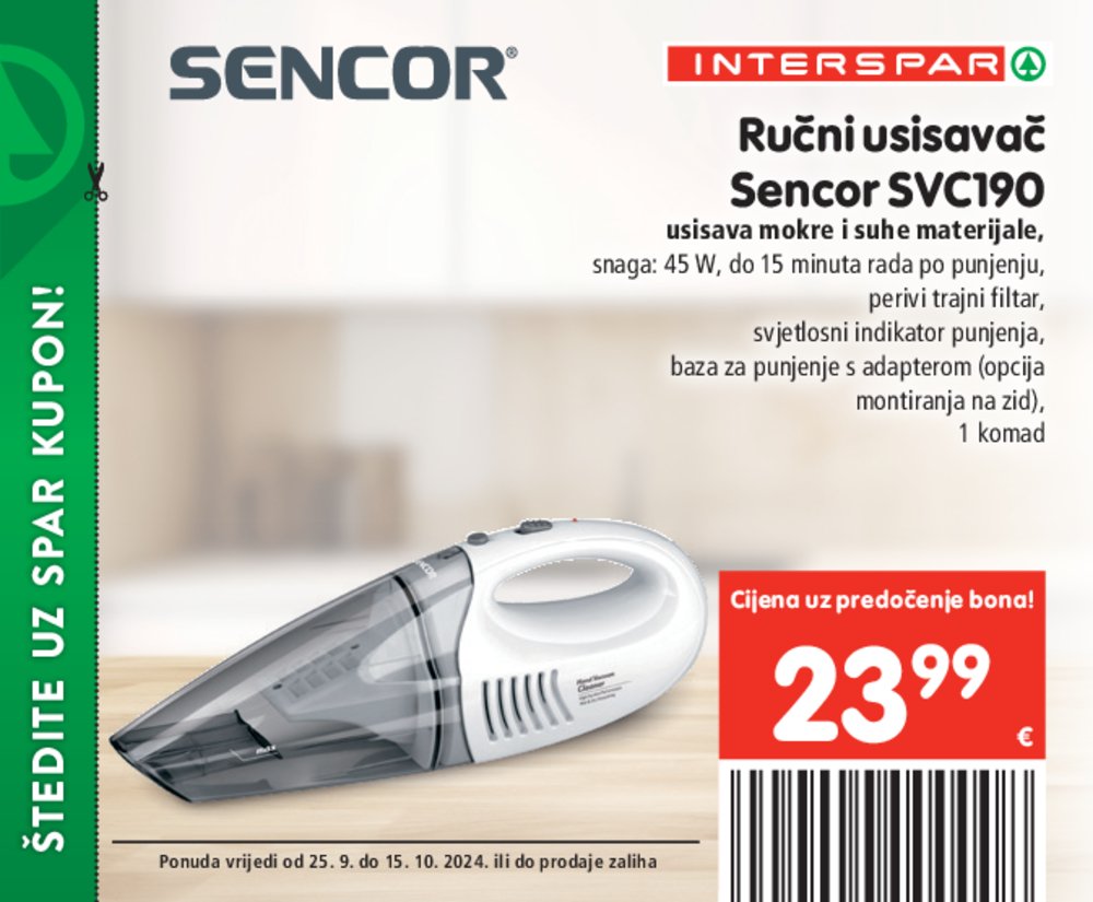 INTERSPAR katalog pogodnosti 25.09.-15.10.