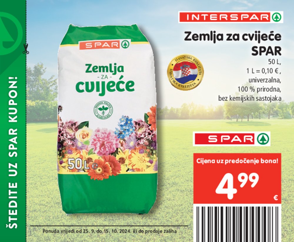 INTERSPAR katalog pogodnosti 25.09.-15.10.