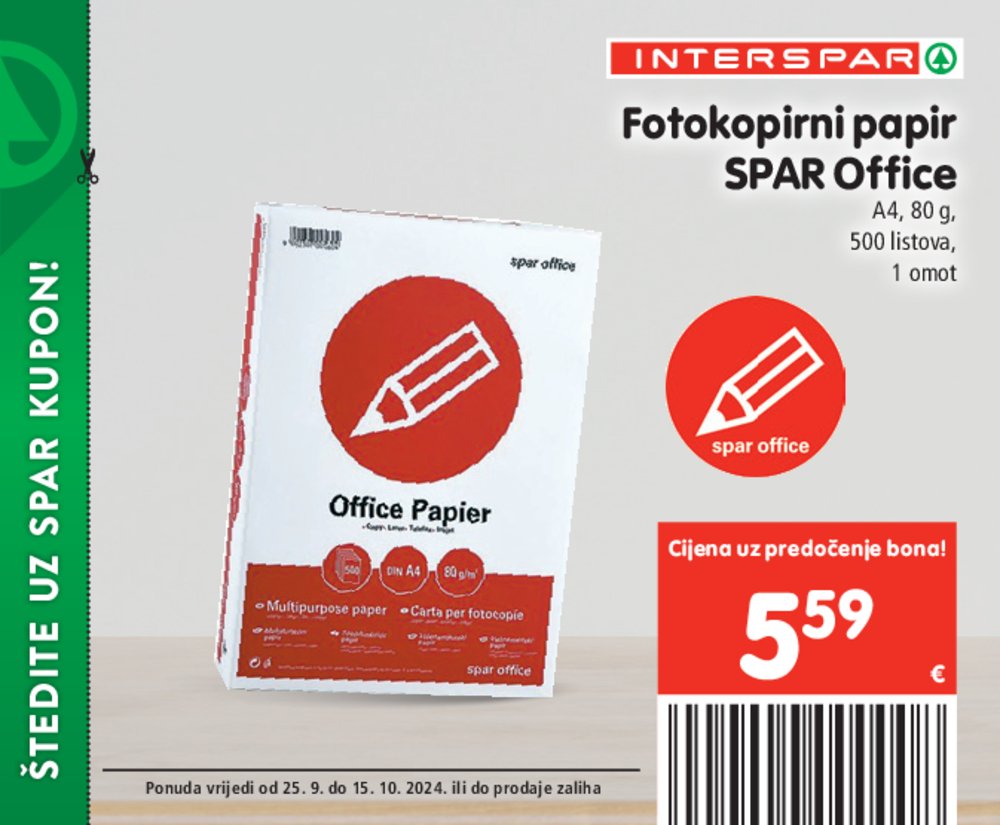 INTERSPAR katalog pogodnosti 25.09.-15.10.