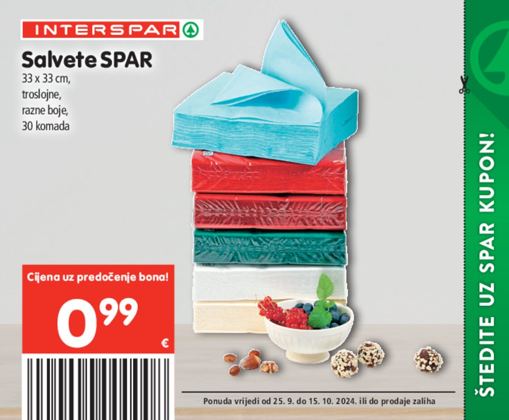 INTERSPAR katalog pogodnosti 25.09.-15.10.