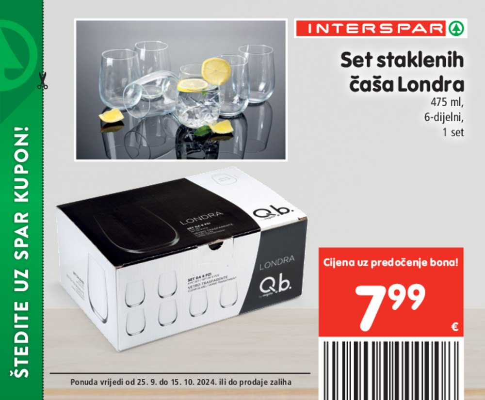 INTERSPAR katalog pogodnosti 25.09.-15.10.