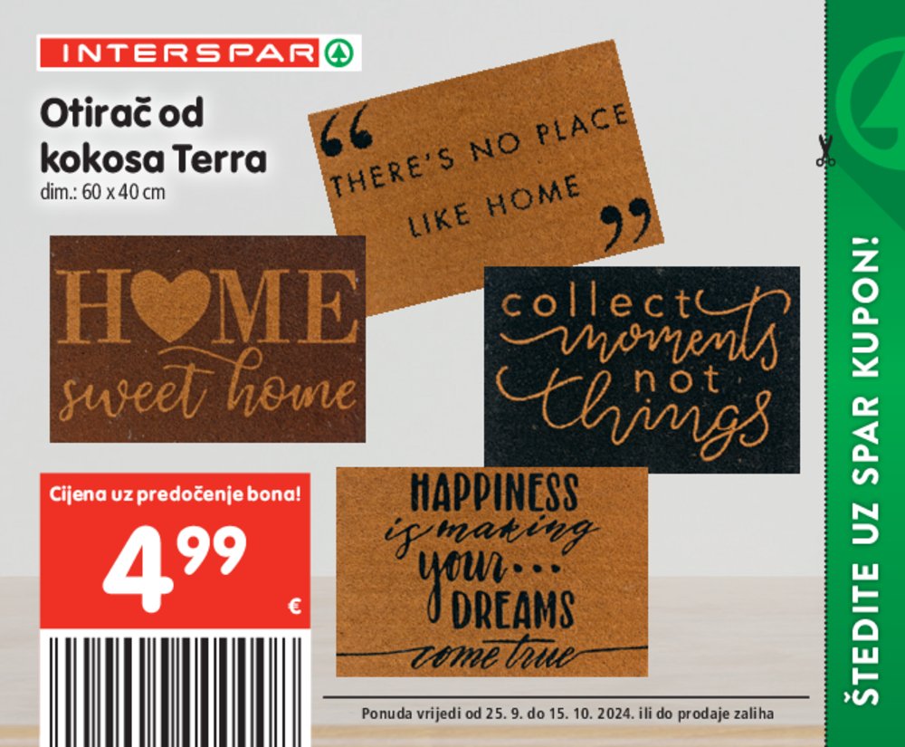 INTERSPAR katalog pogodnosti 25.09.-15.10.