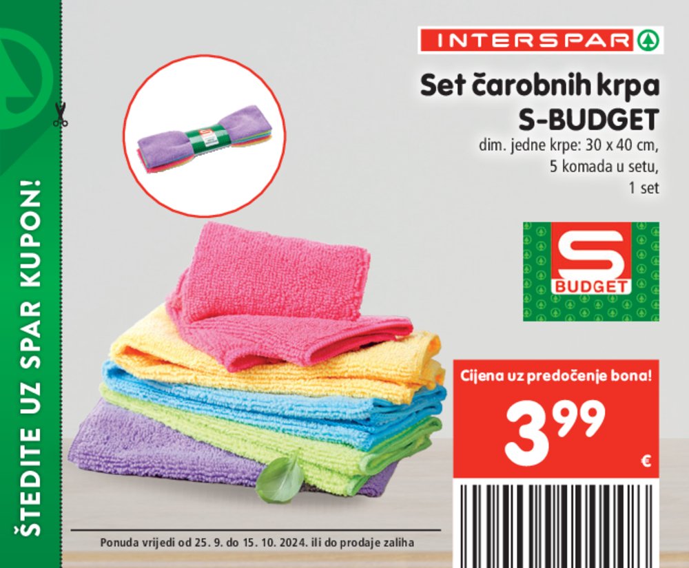 INTERSPAR katalog pogodnosti 25.09.-15.10.