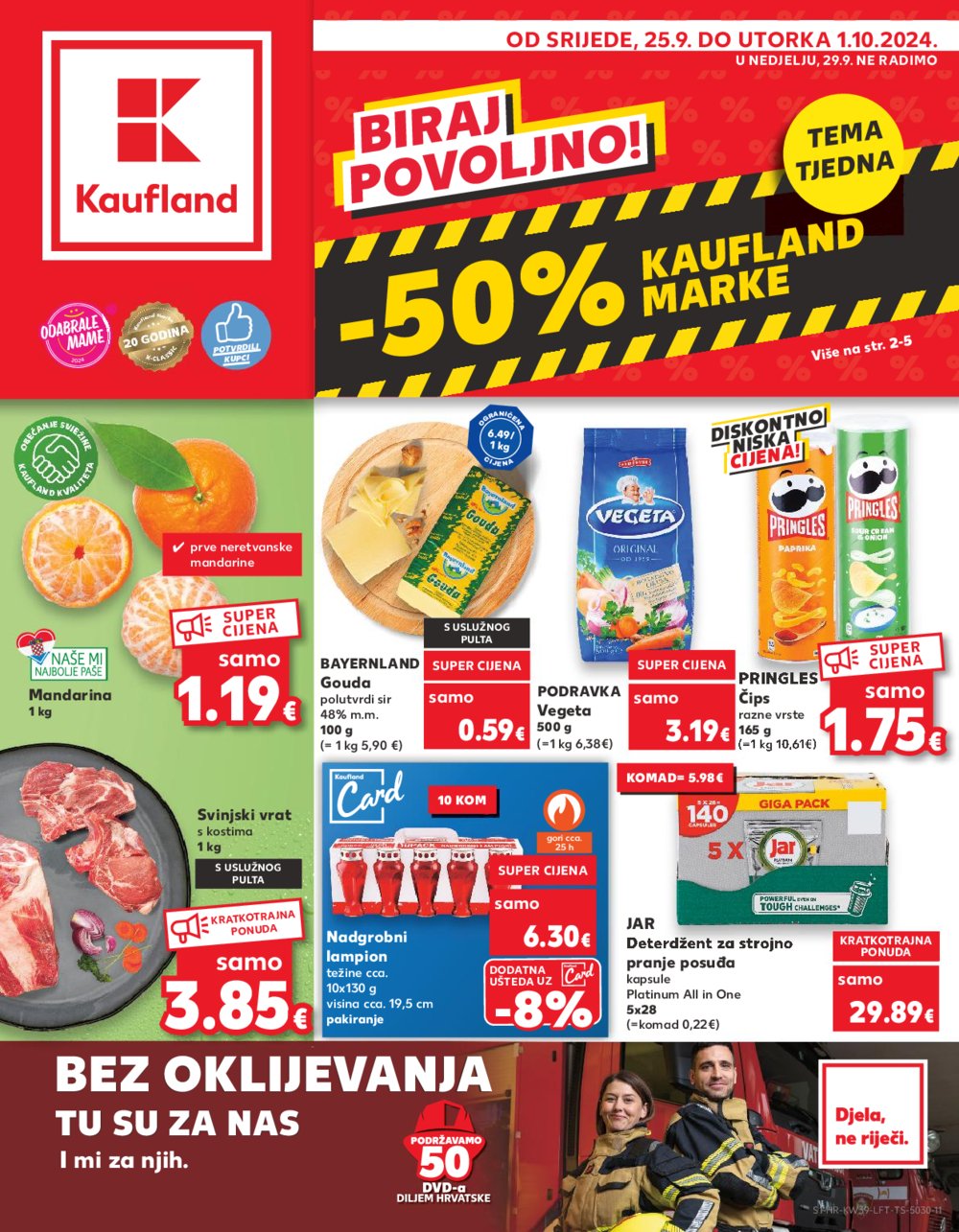 Kaufland katalog Akcija 25.09.-01.10.2024. Dugo Selo