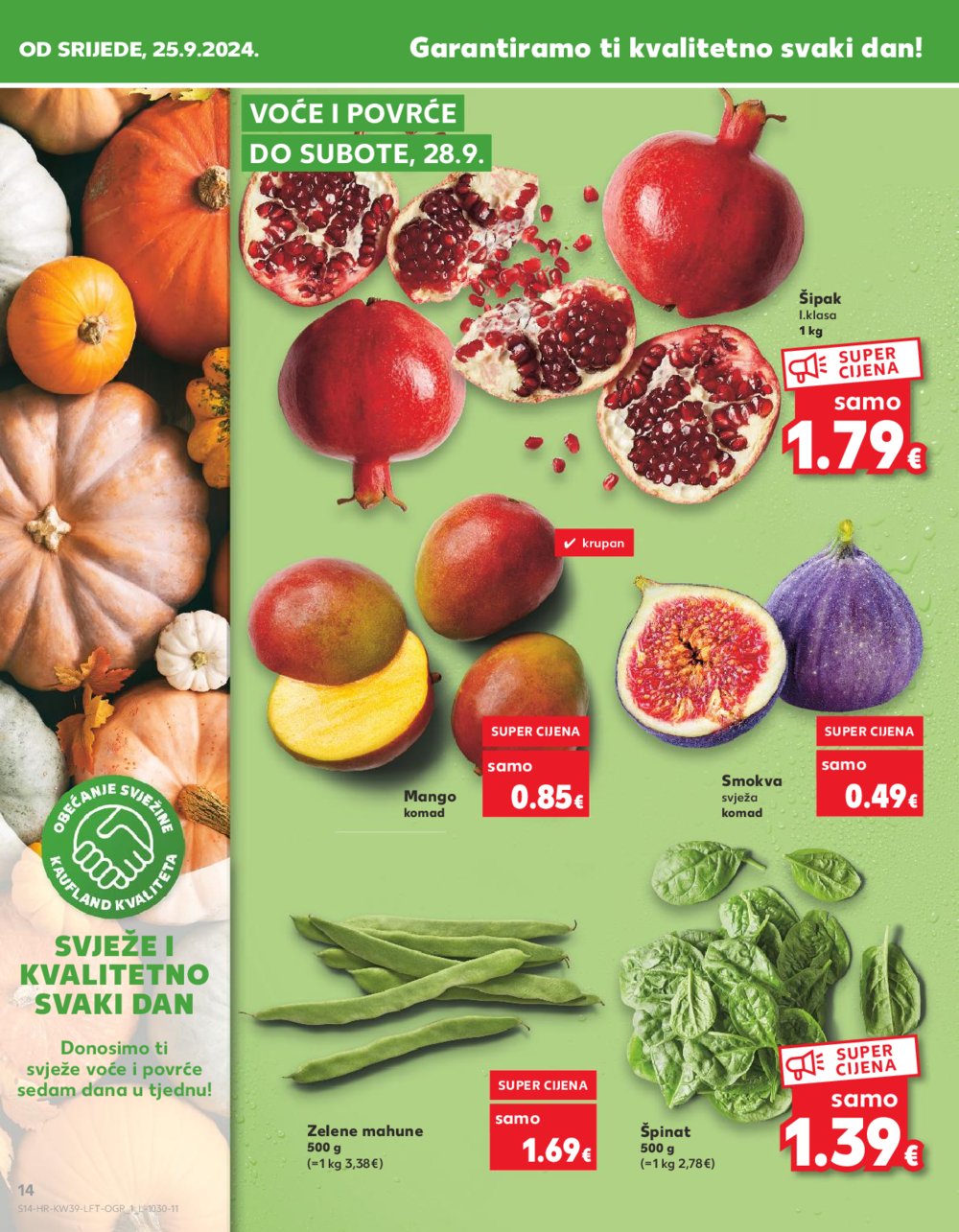 Kaufland katalog Akcija 25.09.-01.10.2024. Dugo Selo