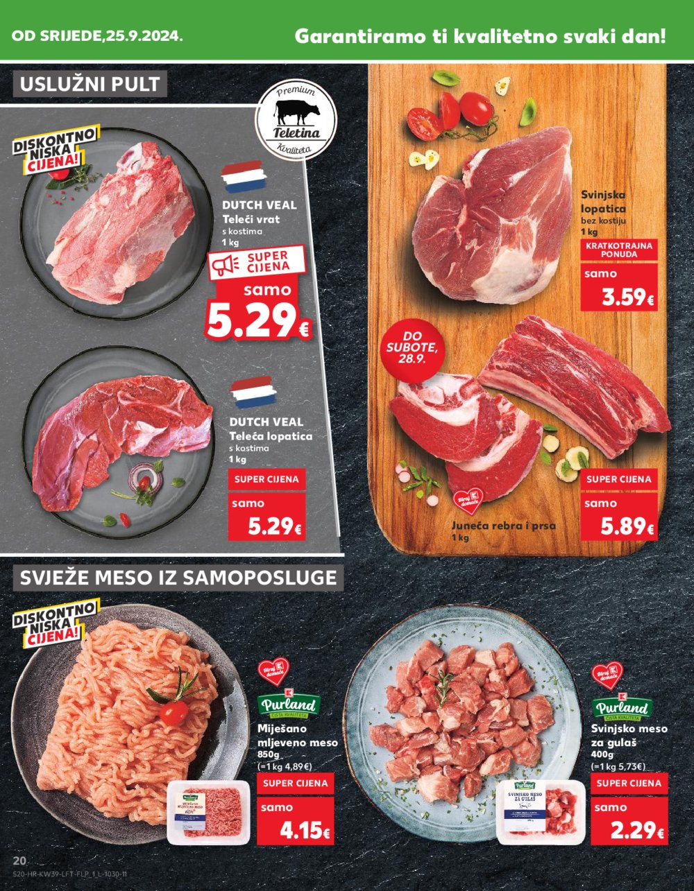 Kaufland katalog Akcija 25.09.-01.10.2024. Dugo Selo