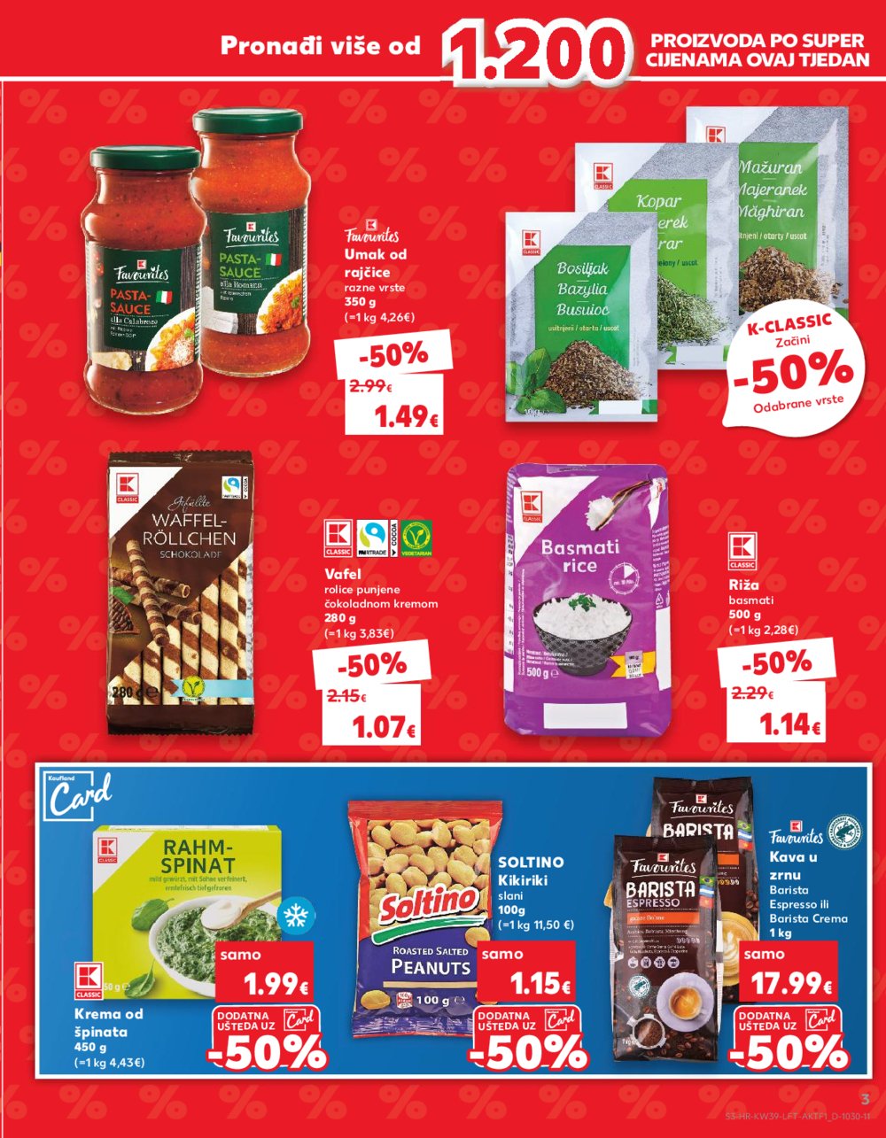 Kaufland katalog Akcija 25.09.-01.10.2024. Dugo Selo