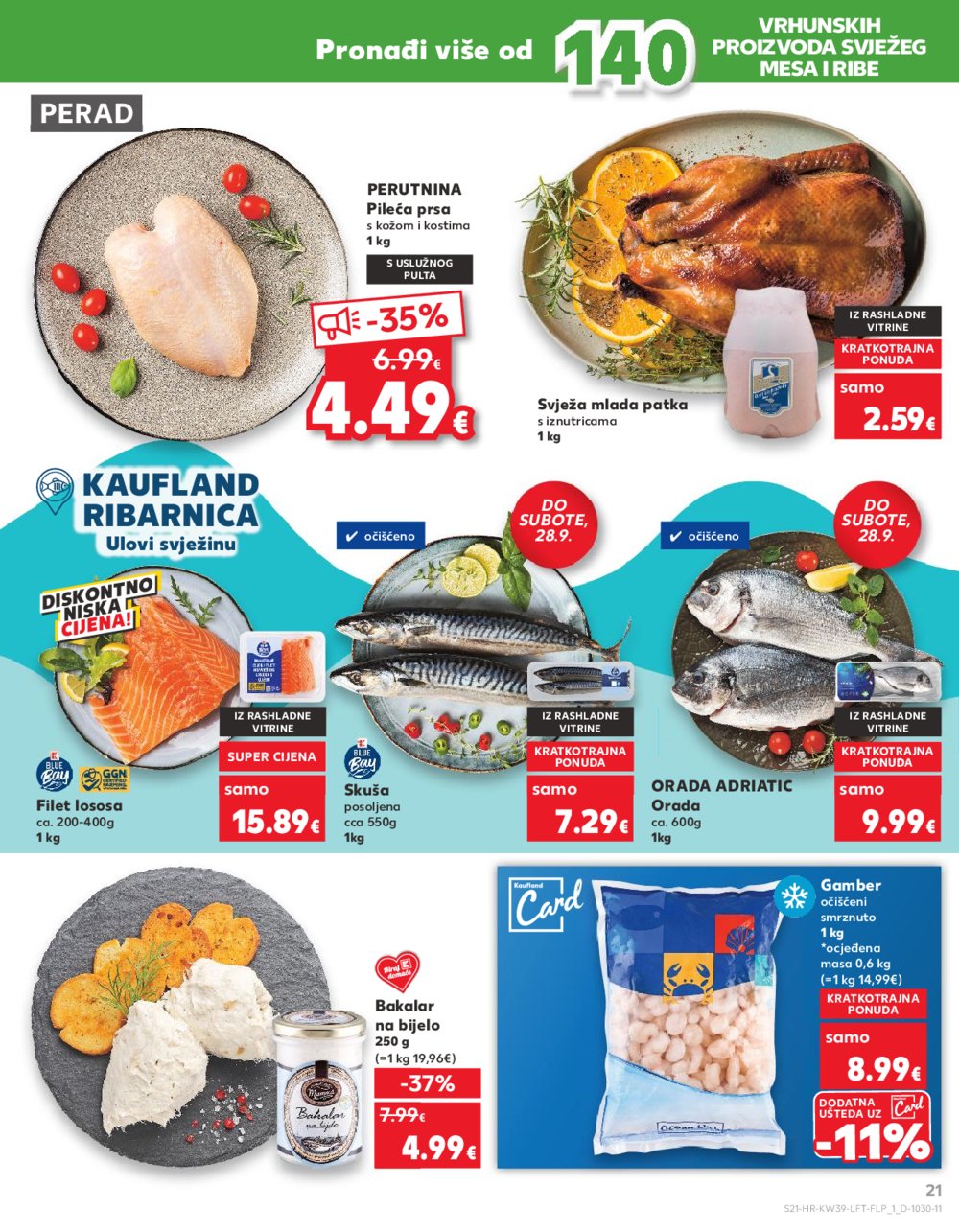 Kaufland katalog Akcija 25.09.-01.10.2024. Dugo Selo