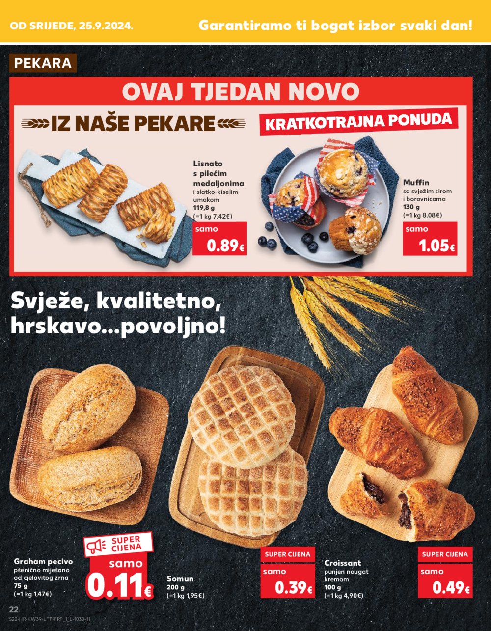 Kaufland katalog Akcija 25.09.-01.10.2024. Dugo Selo