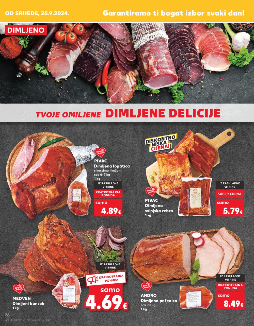 Kaufland katalog Akcija 25.09.-01.10.2024. Dugo Selo