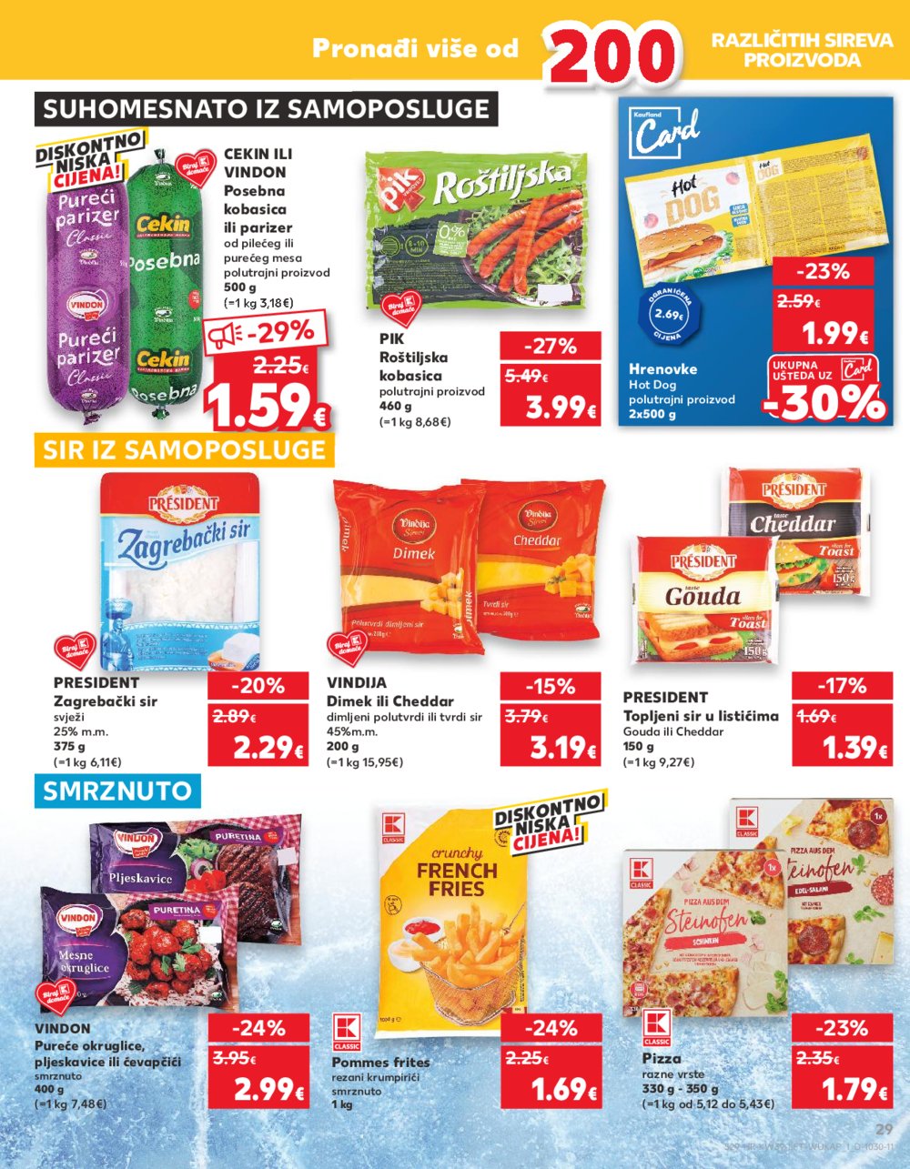 Kaufland katalog Akcija 25.09.-01.10.2024. Dugo Selo