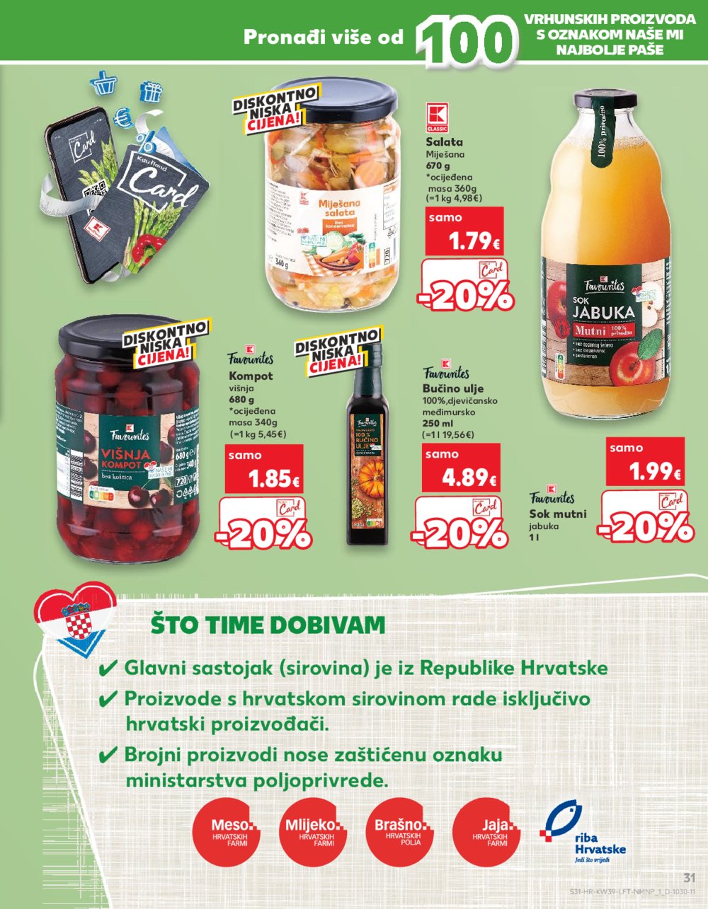 Kaufland katalog Akcija 25.09.-01.10.2024. Dugo Selo