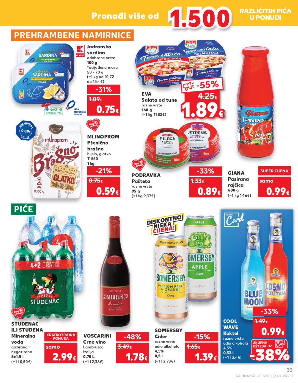 Kaufland katalog Akcija 25.09.-01.10.2024. Dugo Selo