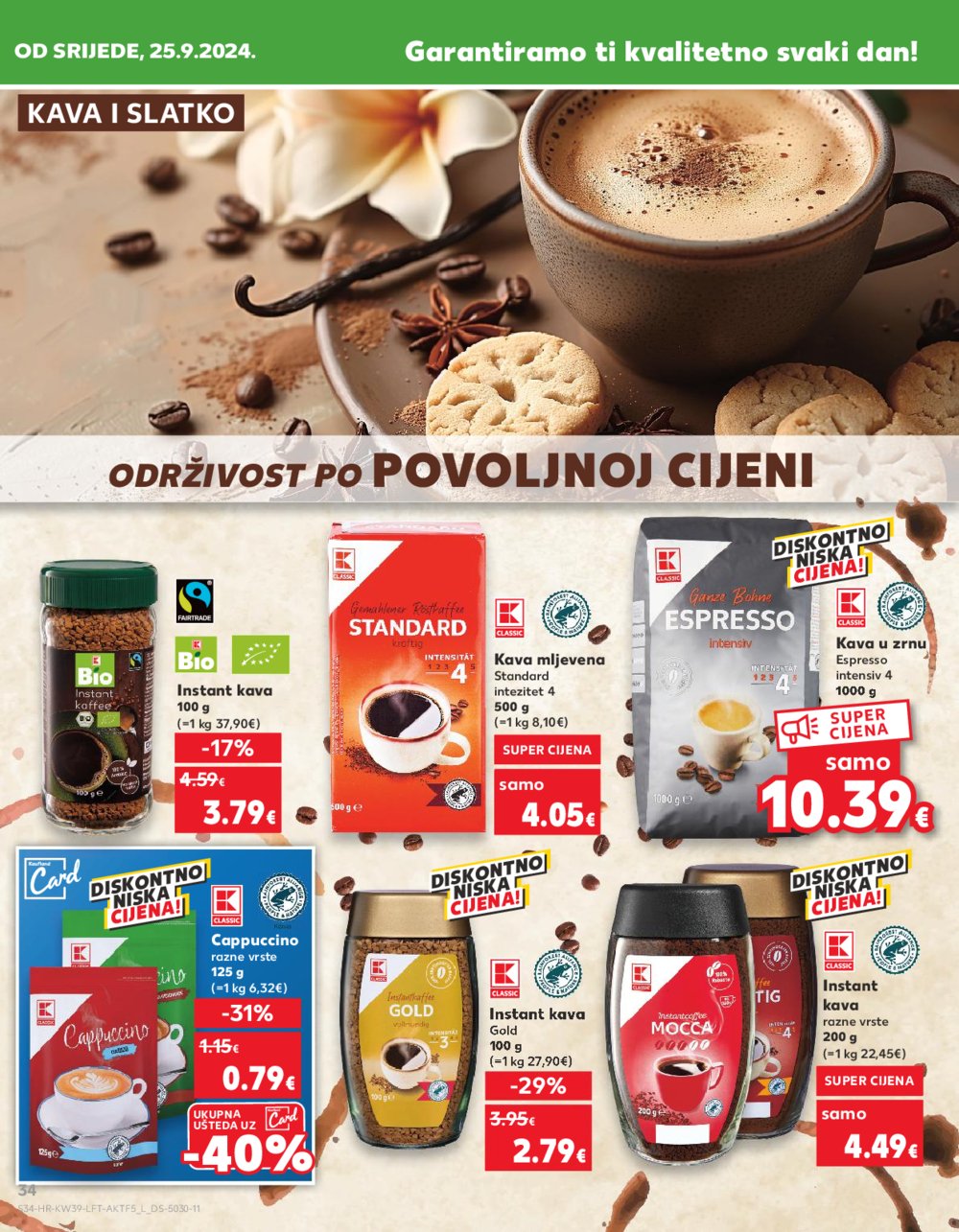 Kaufland katalog Akcija 25.09.-01.10.2024. Dugo Selo