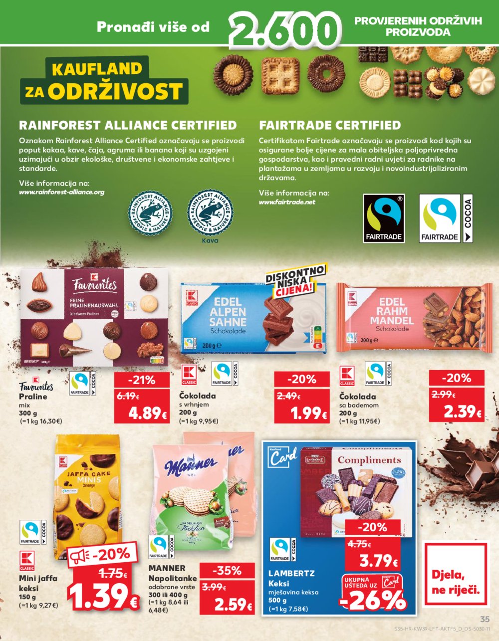 Kaufland katalog Akcija 25.09.-01.10.2024. Dugo Selo