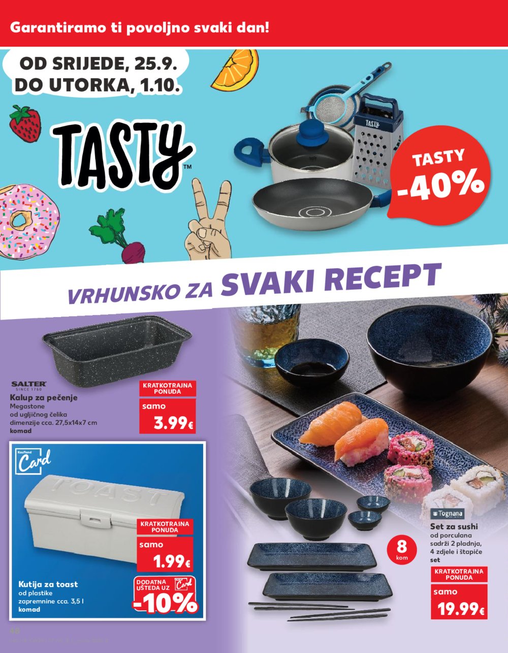 Kaufland katalog Akcija 25.09.-01.10.2024. Dugo Selo