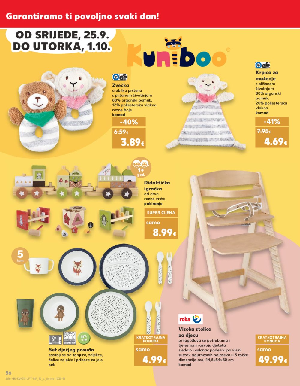 Kaufland katalog Akcija 25.09.-01.10.2024. Dugo Selo