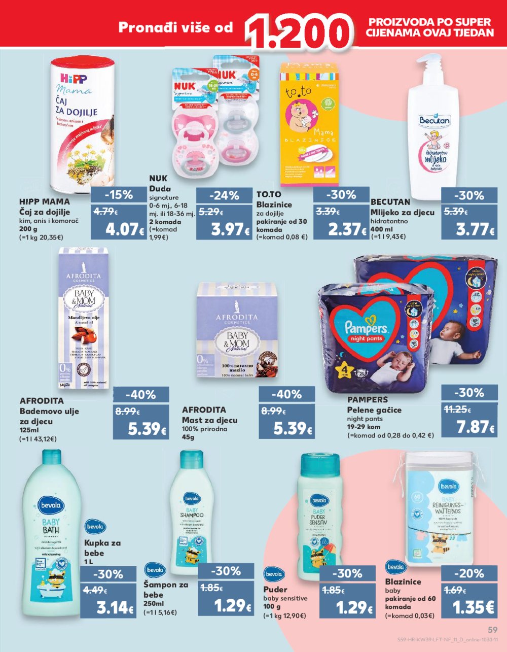 Kaufland katalog Akcija 25.09.-01.10.2024. Dugo Selo