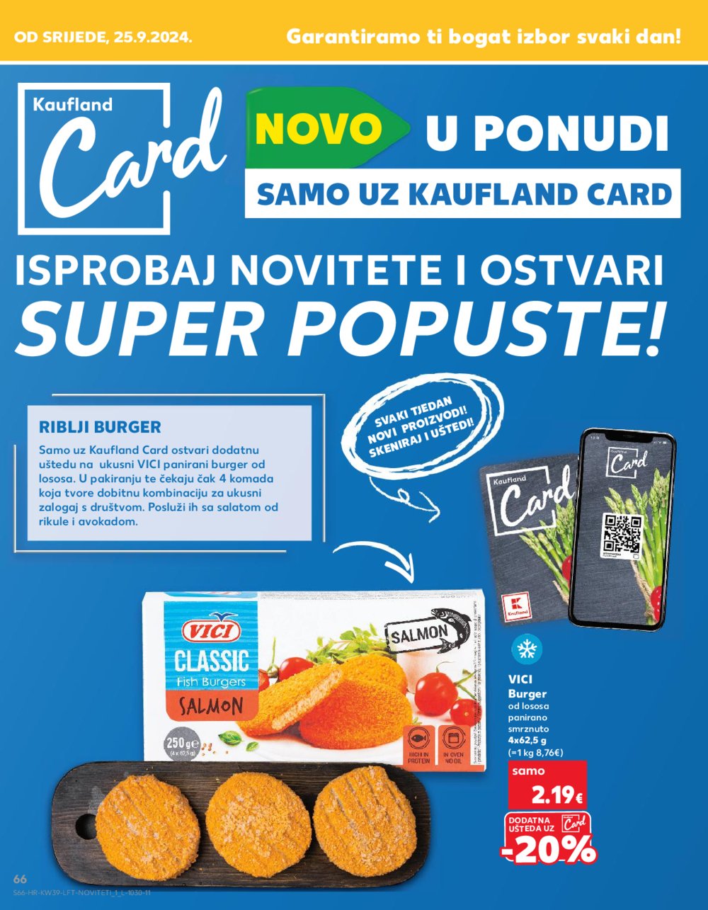 Kaufland katalog Akcija 25.09.-01.10.2024. Dugo Selo